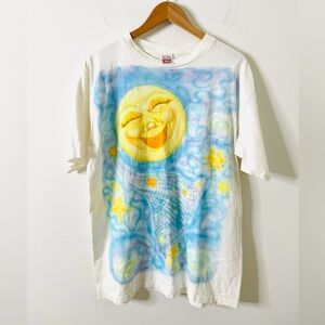Vintage Adventure Team Moon and Stars Celestial Marlboro Shirt‎